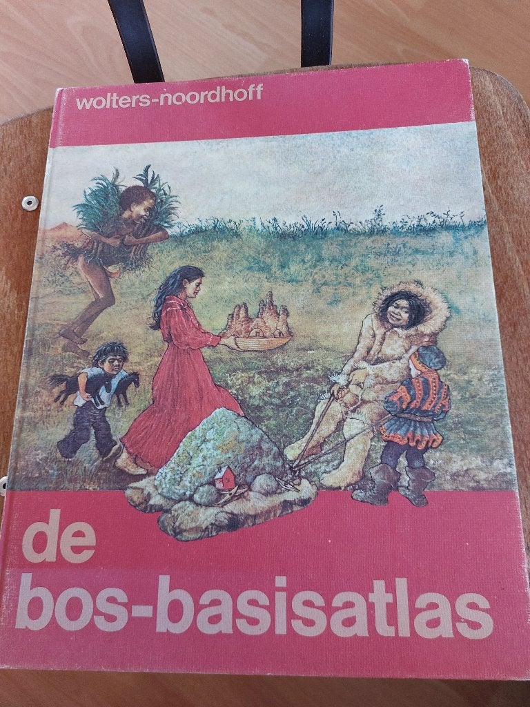 de bos-basisatlas, Wolters-Noordhoff, Boeken, Ophalen of Verzenden, 1800 tot 2000, Wereld, Bosatlas
