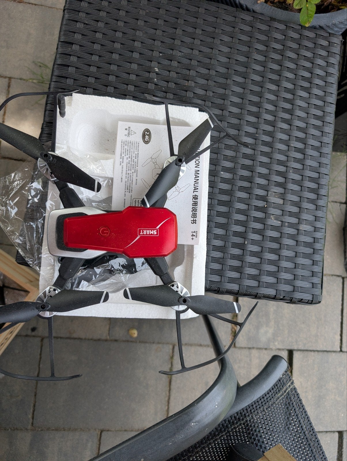 DIY Drone Kit met Afstandsbediening, Audio, Tv en Foto, Drones, Ophalen, Zo goed als nieuw, Cameradrone, Basiskwaliteit