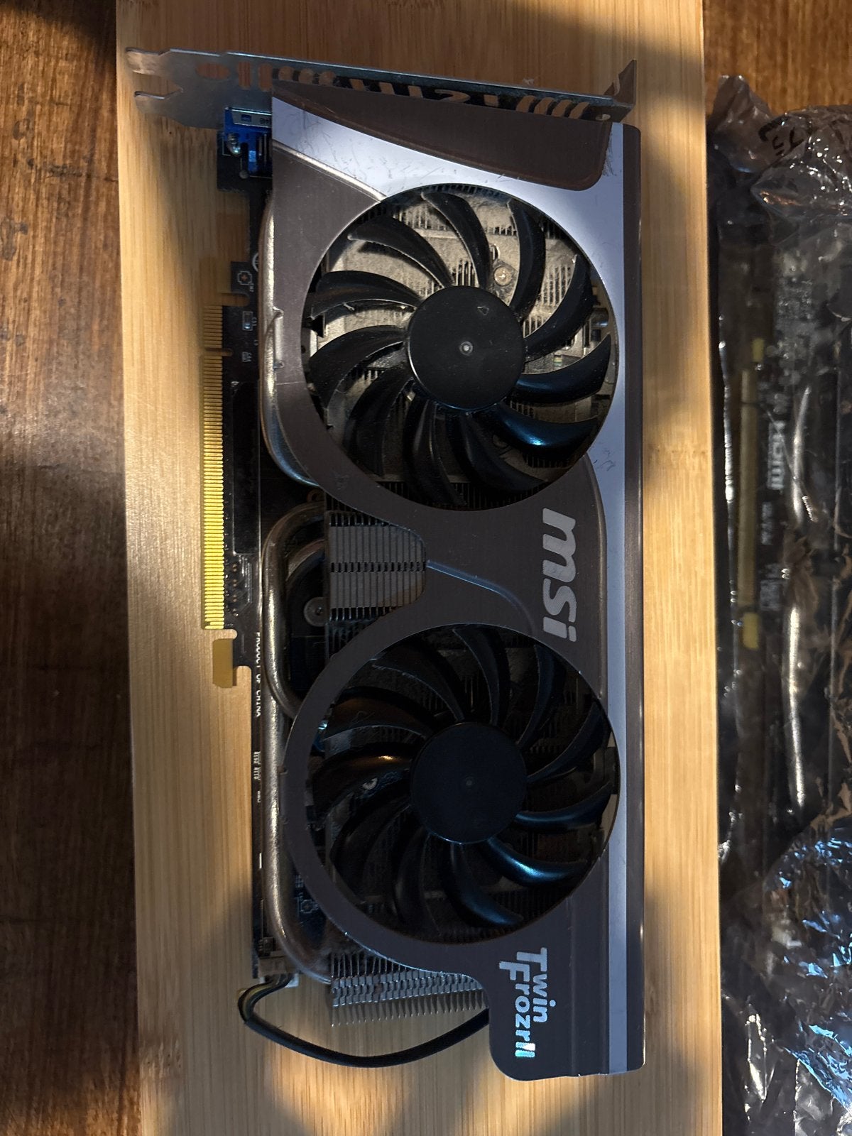MSI gtx 560, Computers en Software, Gebruikt, Ophalen of Verzenden, GDDR5, Nvidia