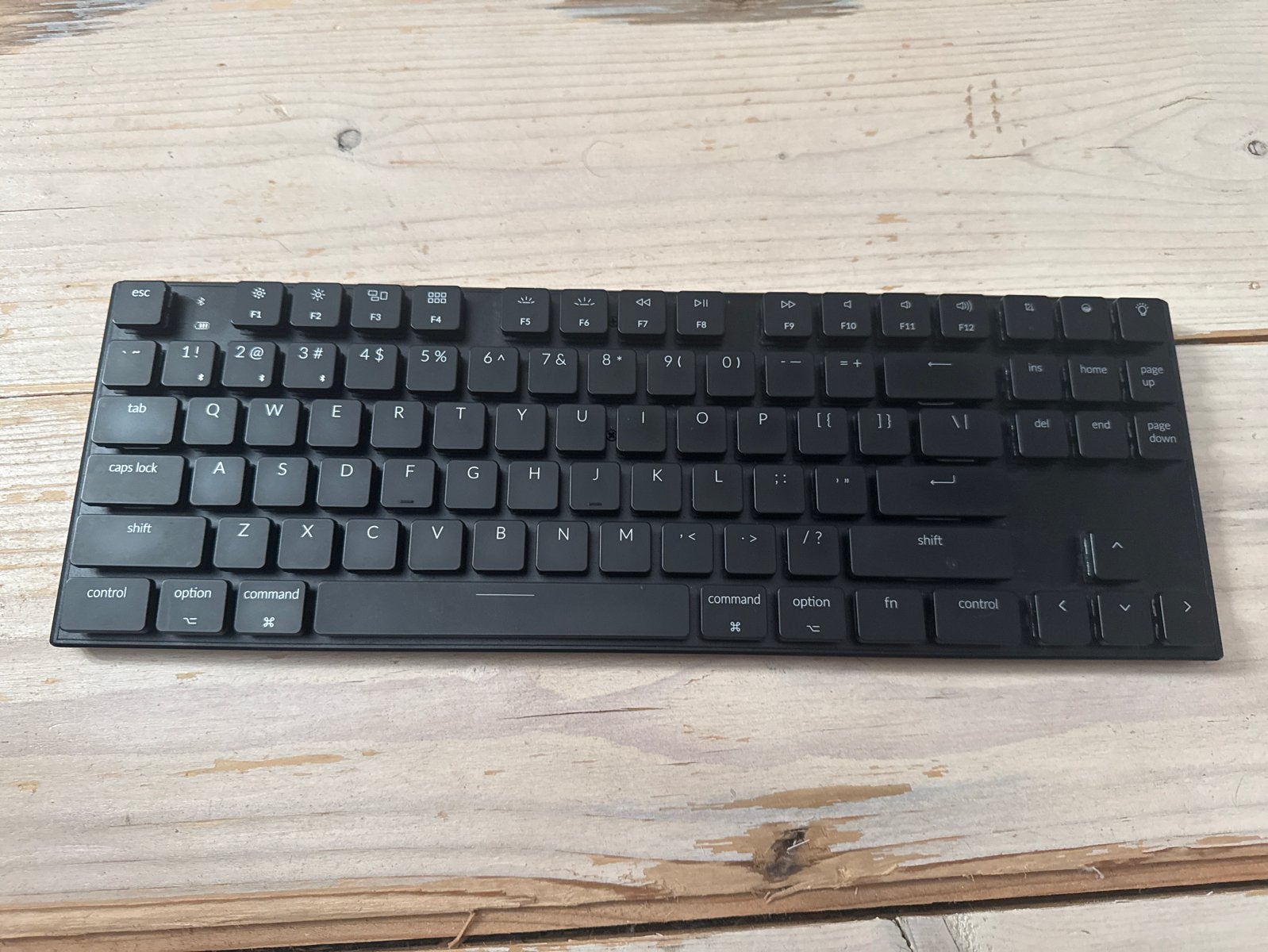 Keychron K1 (v1) met blauwe switches - Kickstarter editie, Computers en Software, Toetsenborden, Ophalen of Verzenden, Qwerty