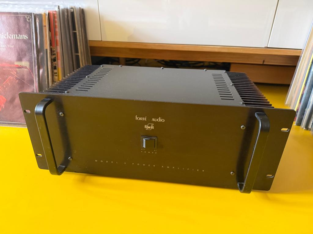 Forte model 3 eindversterker van ontwerper Nelson Pass, Audio, Tv en Foto, Versterkers en Receivers, Ophalen of Verzenden, Zo goed als nieuw