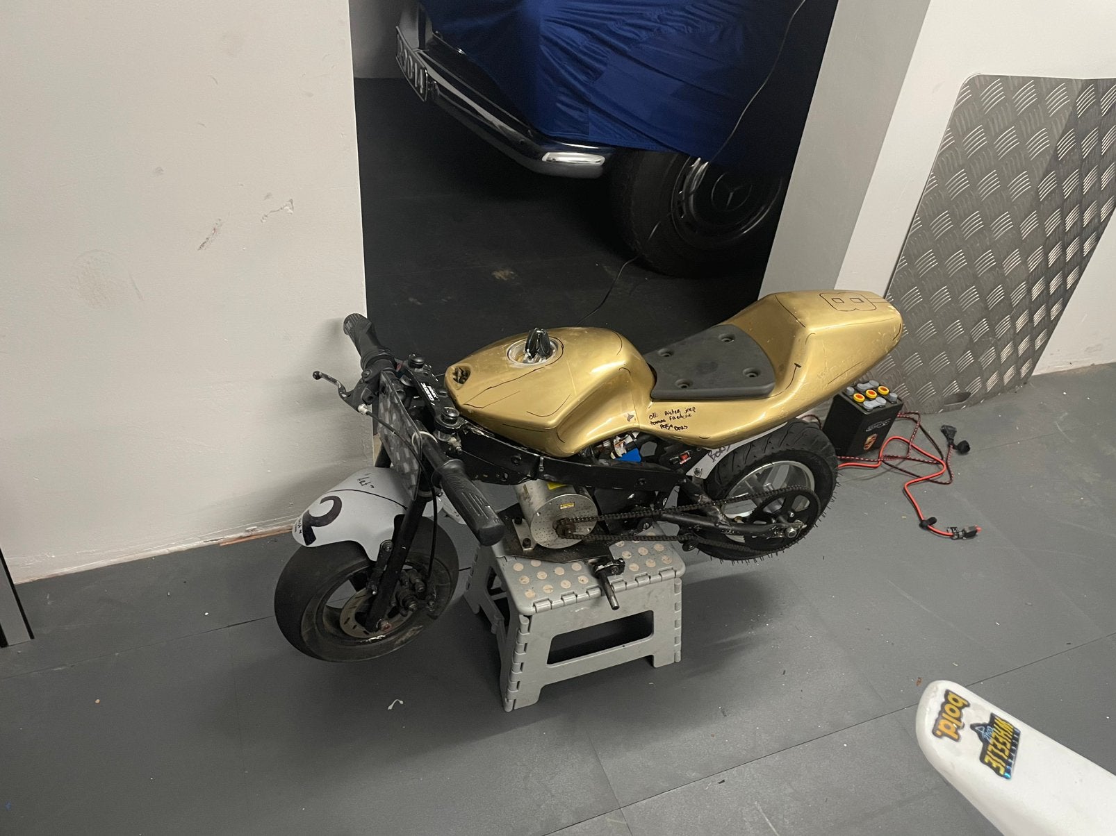 36volt 50cc elekteichse pocket rocket, Fietsen en Brommers, Ophalen, Zo goed als nieuw, Overige typen