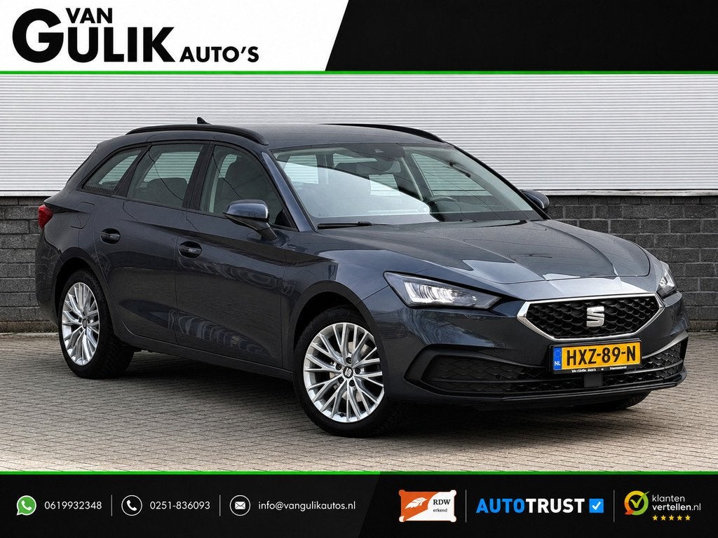 Seat LEON SPORTSTOURER 1.0 TSI Reference | Garantie | Cruise, Gebruikt, Leon, Handgeschakeld, 3 cilinders