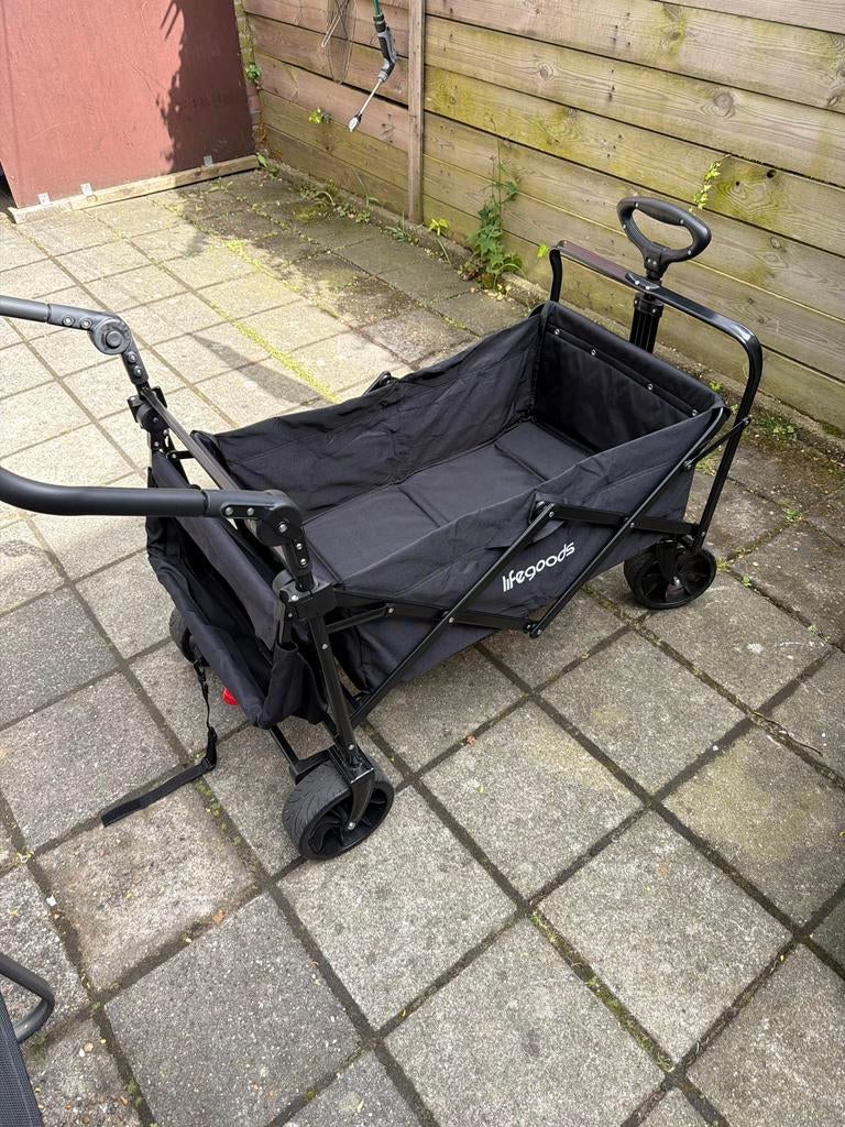 Opvouwbare bolderkar van Lifegoods, Ophalen, Opvouwbaar, Gebruikt