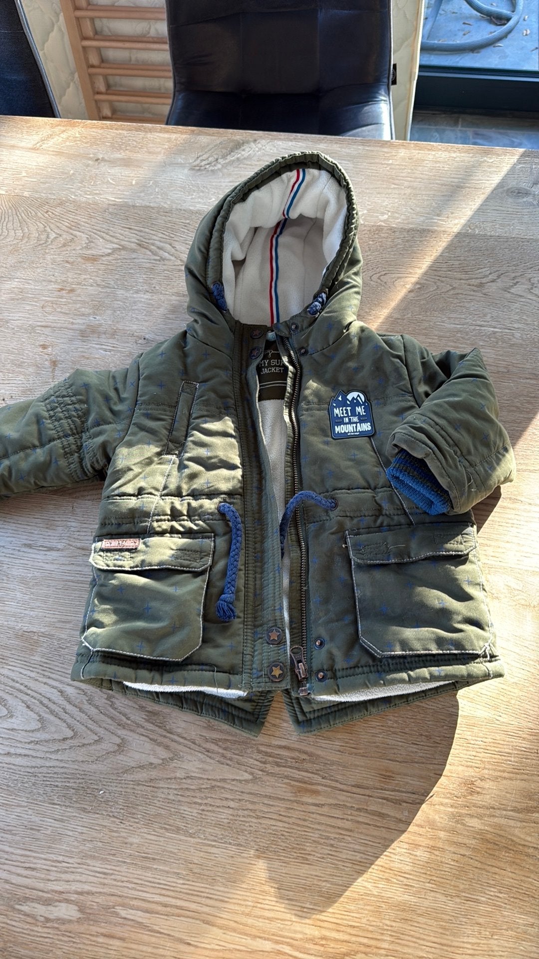 Winterjasje LIEF 80/86, Ophalen of Verzenden, Zo goed als nieuw, Jongetje, Jasje