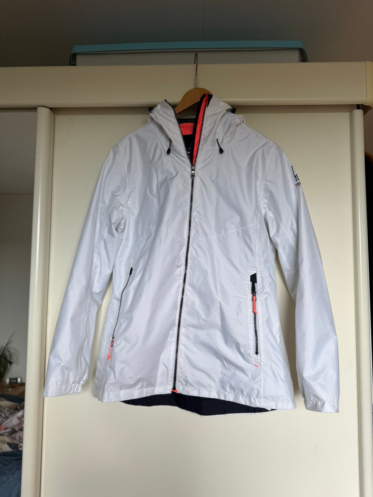 Tribord zeiljack regenjack, Watersport en Boten, Watersportkleding, Ophalen of Verzenden, Zo goed als nieuw, Dame