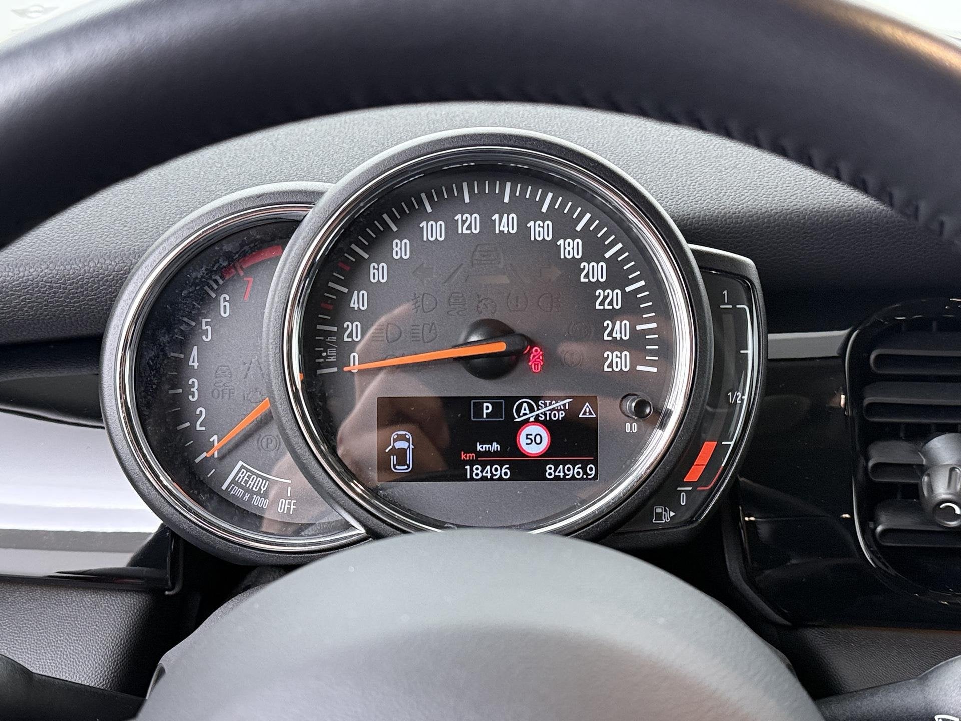 MINI 5-Deurs Cooper Camden Edition Classic pakket | LED | Pa, 136 pk, Gebruikt, Met garantie (alle), Leder en Stof