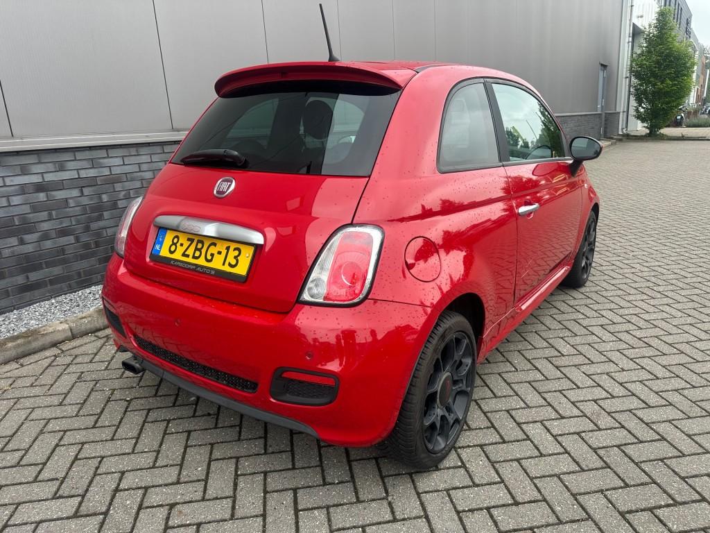 Fiat 500 0.9 TwinAir Turbo 500S Leer, Voorwielaandrijving, Gebruikt, 905 kg, Bedrijf