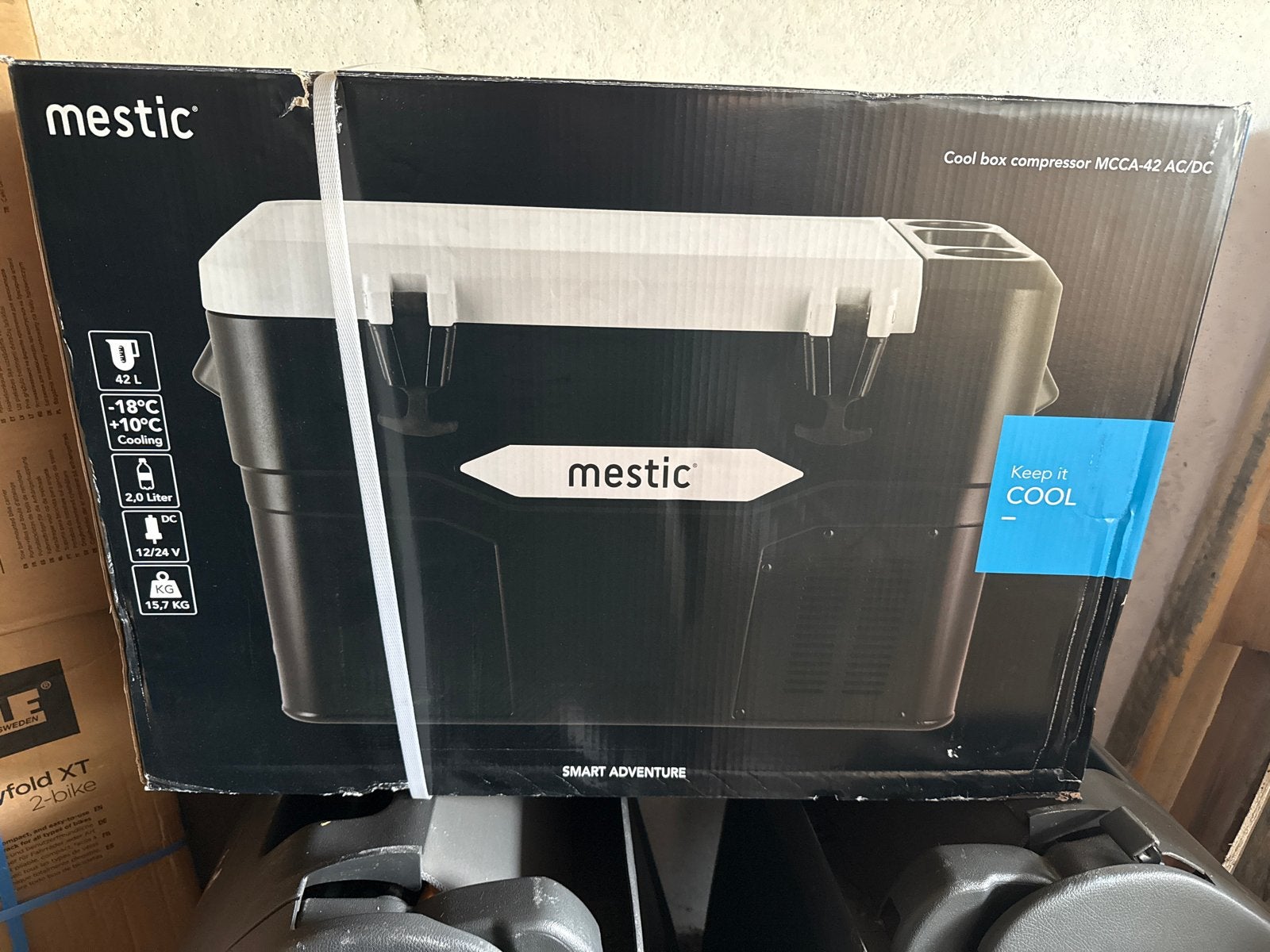 Mestic MCCA-42 Compressorkoelbox - Koelen, vriezen NIEUW, Ophalen of Verzenden, Nieuw, Koelbox, Compressor