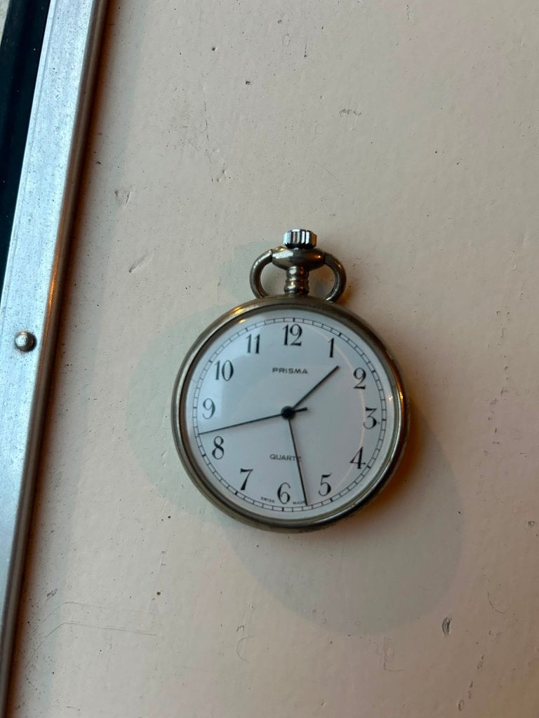 pocketwatch, Overige merken, Zakhorloge, Staal, Ophalen of Verzenden