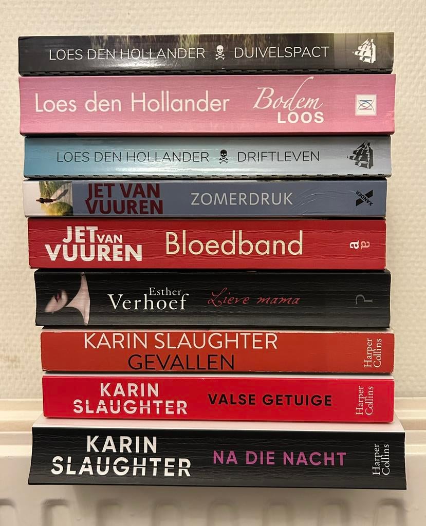 9 thrillers, Ophalen, Gelezen