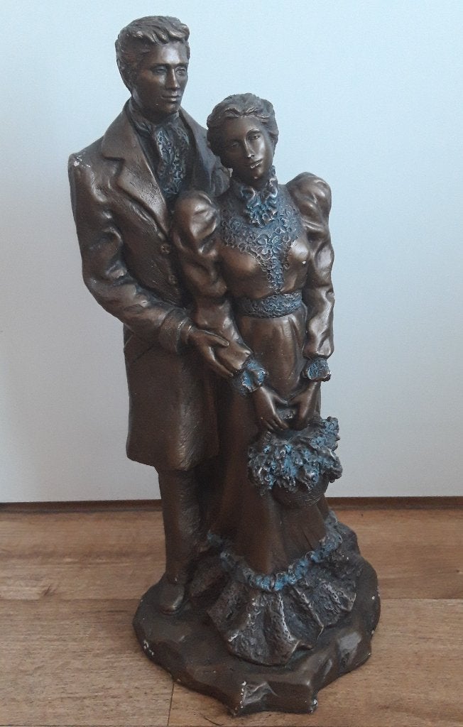 Beeld: Man / Vrouw  60,5, Ophalen of Verzenden, Overige materialen