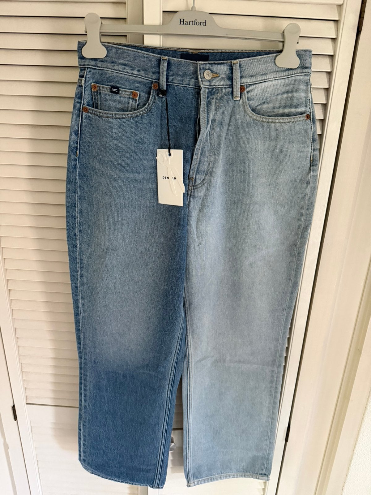 Nieuwe Denham Ima slice dames jeans 28-30, Verzenden, Nieuw, Blauw, W28 - W29 (confectie 36)