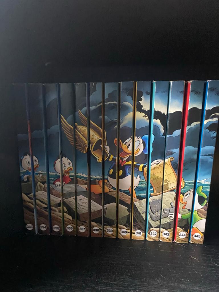 Donald Duck Pockets 333-345, Complete serie of reeks, Ophalen of Verzenden, Zo goed als nieuw