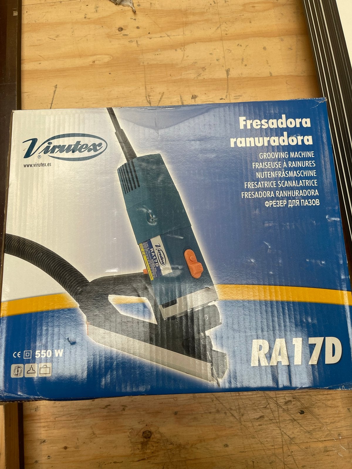 Virutex RA17D Groeffreesmachine- Nieuw in doos, Ophalen, Nieuw, Elektrisch, Lamellenfrees
