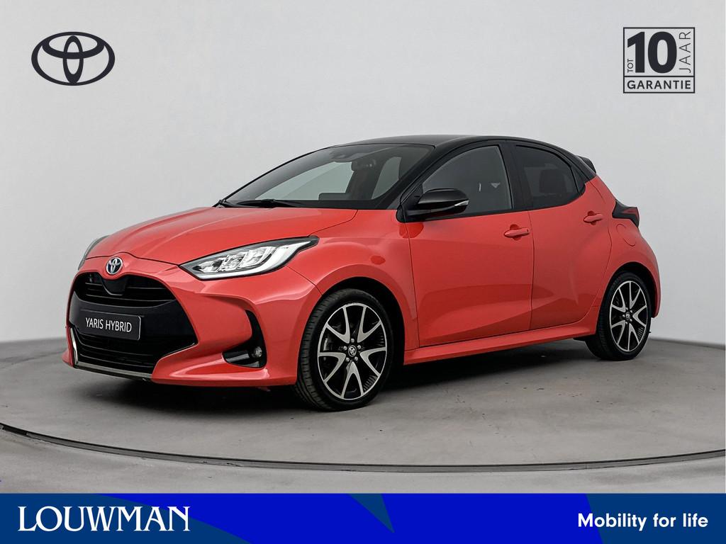 Toyota Yaris 1.5 Hybrid Executive | JBL installatie | panora, Auto's, Toyota, 12 maanden, Gebruikt, Zwart, 23 km/l