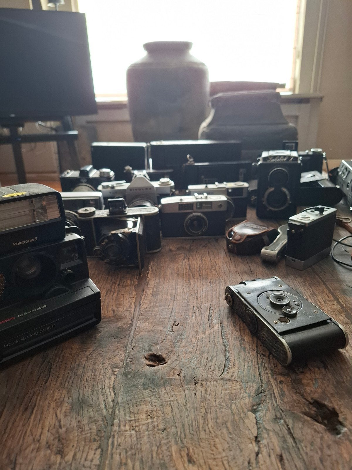 Vintage camera's - diverse modellen (alleen ophalen), Audio, Tv en Foto, Fotocamera's Analoog, Ophalen