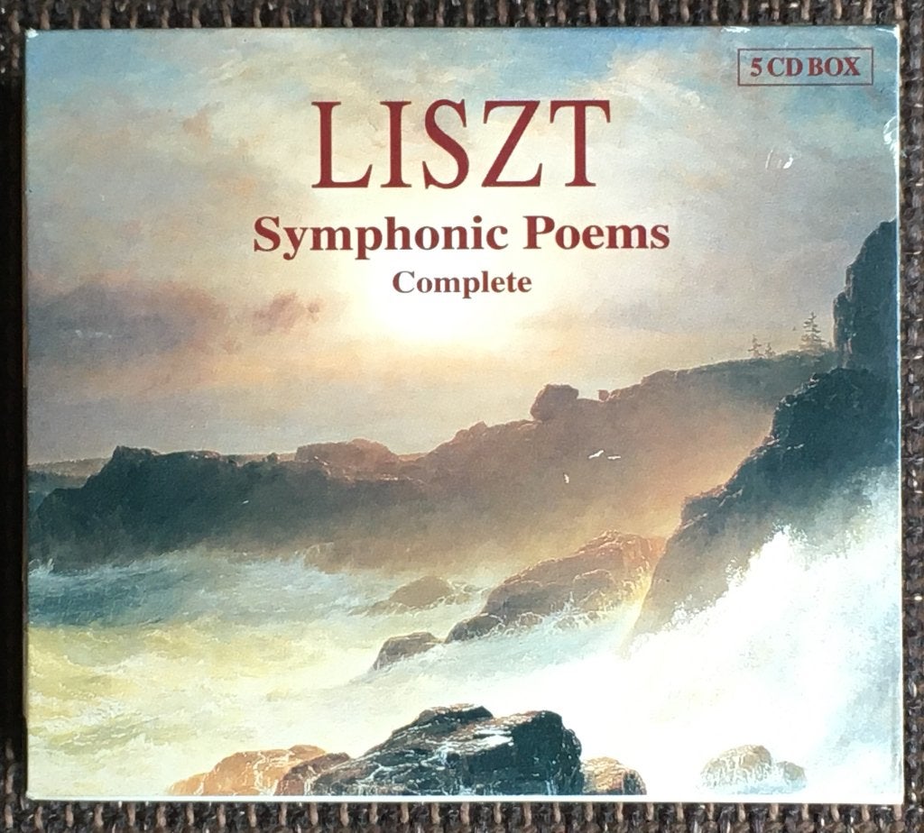 Liszt: Symphonic Poems 5CD, Symfonie, Overige componisten, Ophalen of Verzenden, Romantiek
