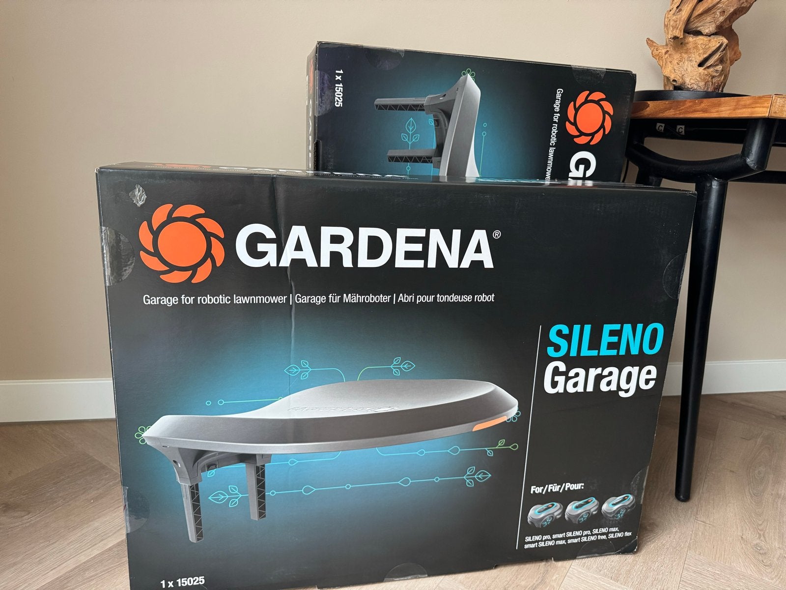 1stuk Gardena Sileno Garage voor robotmaaier - Nieuw in doos, Ophalen of Verzenden, Nieuw, Minder dan 30 cm