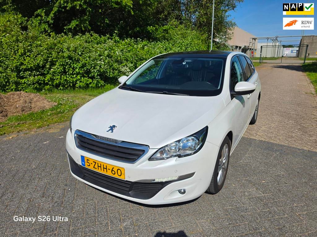 Peugeot 308 SW 1.6 BlueHDI Blue Lease Limited PANO LEDER PDC, Auto's, Peugeot, Bedrijf, Te koop, ABS, Airbags, Airconditioning