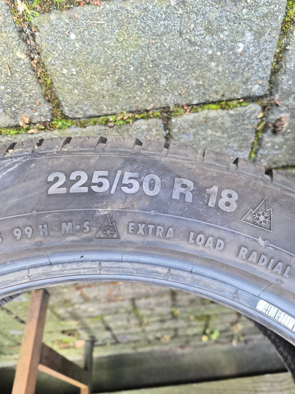2x Conti wintercontact, Ophalen