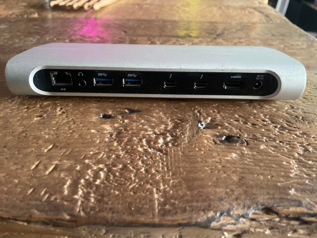 Belkin Thunderbolt 2 Express Dock - Uitbreidingsstation, Ophalen of Verzenden, Gebruikt, Docking station, Laptop