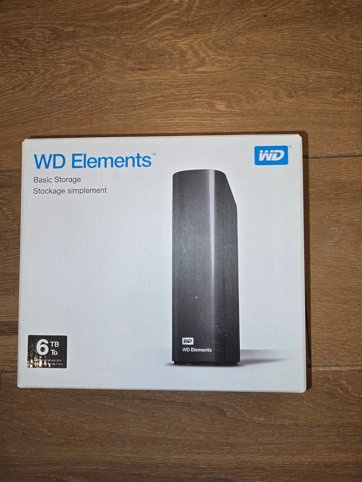 WD Elements 6TB Externe Harde Schijf USB 3.0, Computers en Software, Harde schijven, WD Elements, Server, HDD, Nieuw