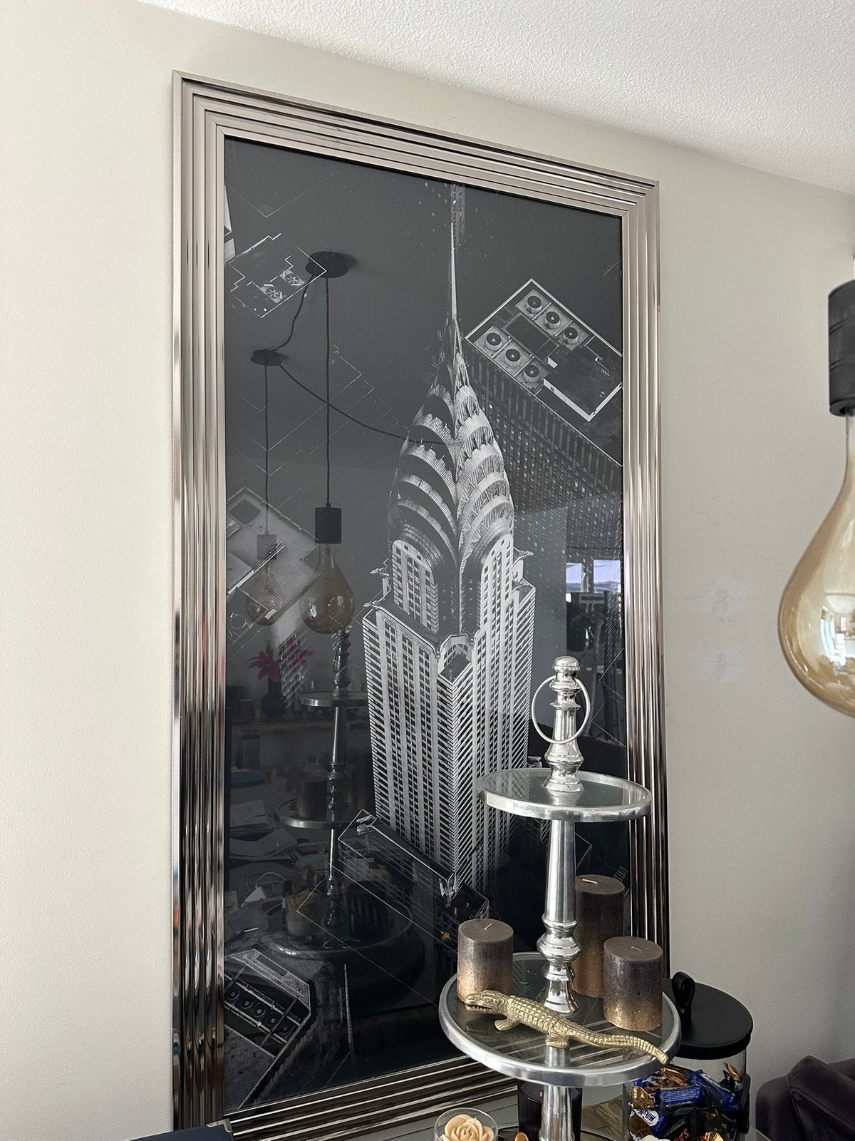 Rofra home prachtige fotolijst met afbeelding, Ophalen, Zo goed als nieuw, Minder dan 50 cm, Schilderij