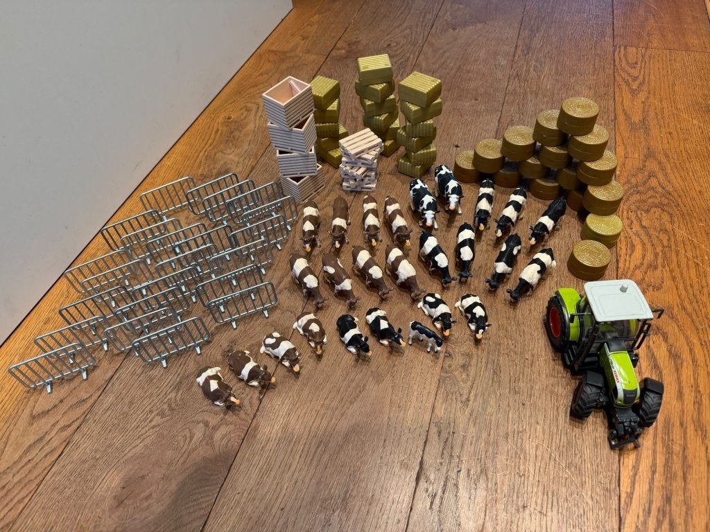 SIKU & Kids Globe boerderij speelgoed – grote set, Ophalen of Verzenden, Gebruikt, Overige typen