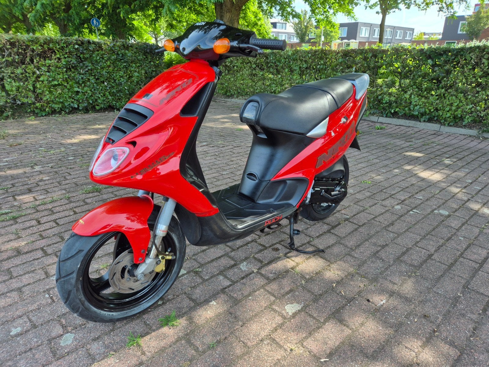 Piaggio NRG MC2 LC Origineel met Originele KM!, Fietsen en Brommers, Scooters | Piaggio, Ophalen, Gebruikt, Maximaal 45 km/u, NRG