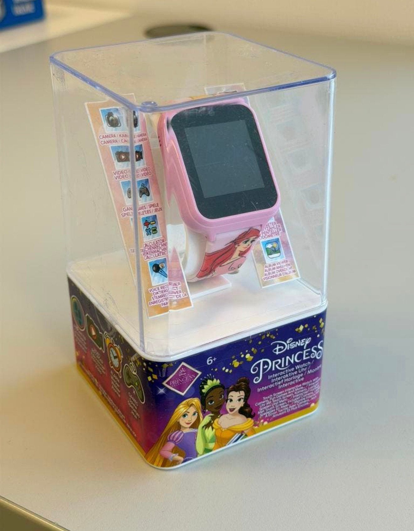 Disney Princess Kinder Smartwatch Roze NIEUW kind-horloge, Meisje, Nieuw, Ophalen of Verzenden, H