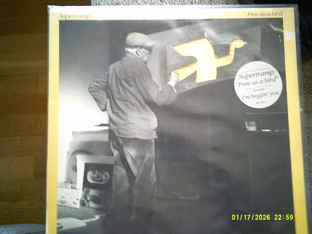 Supertramp – Free As A Bird/ vinyl lp ZGST., Ophalen of Verzenden, Zo goed als nieuw, Inclusief binnenhoes, 12 inch