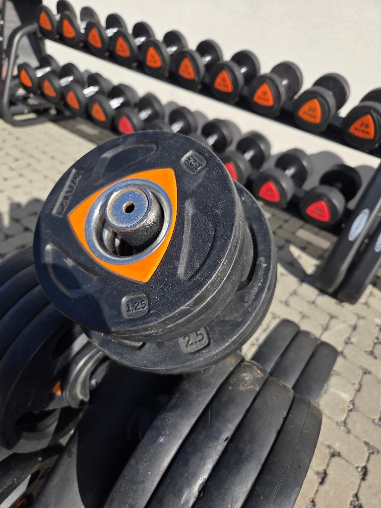 Ziva Halterschijven 50mm - Totaal 632,5kg, Sport en Fitness, Ophalen, Zo goed als nieuw, Benen, Halterschijven
