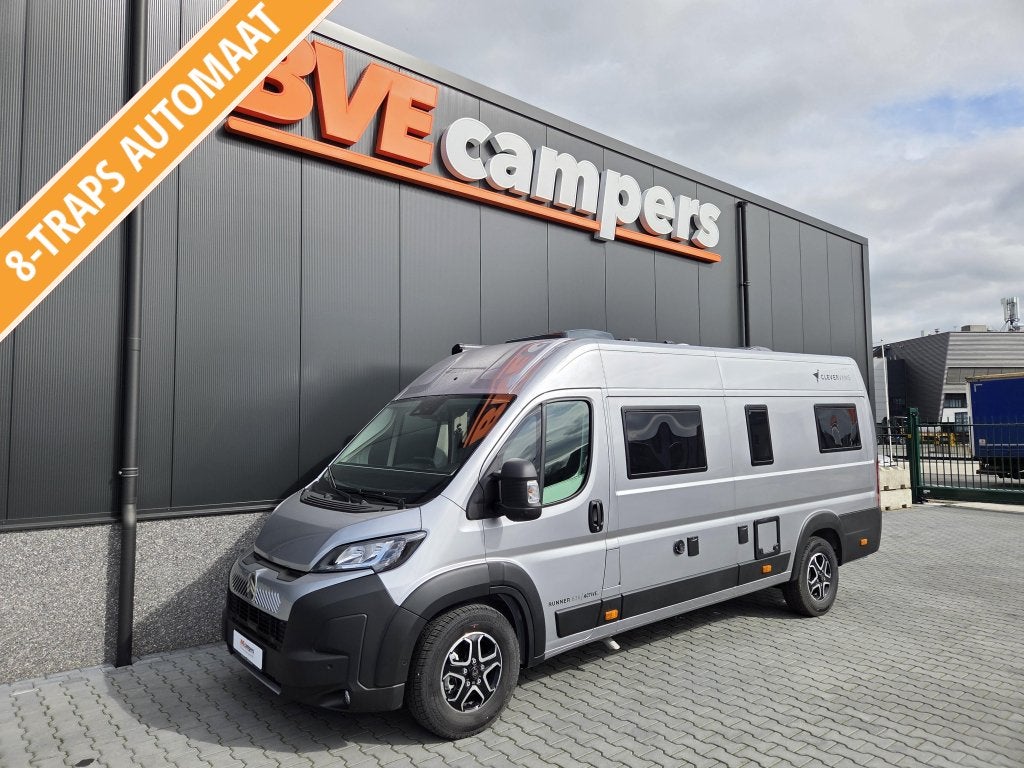 Clever Runner 640 Hefbed 180pk Maxi Full P, Buscamper of Camperbus, Ringverwarming, Tot en met 2, 6 tot 7 meter