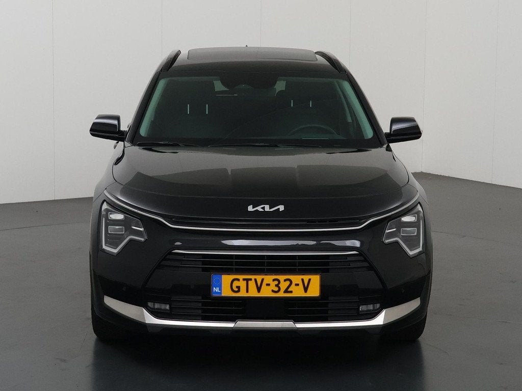 Kia Niro 1.6 GDi Hybrid DynamicPlusLine | Panoramadak | Navi, Auto's, Kia, 1374 kg, Gebruikt, 129 pk, Zwart