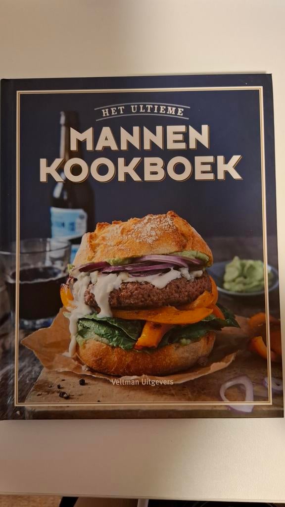 Het ultieme mannenkookboek, Ophalen of Verzenden, Zo goed als nieuw