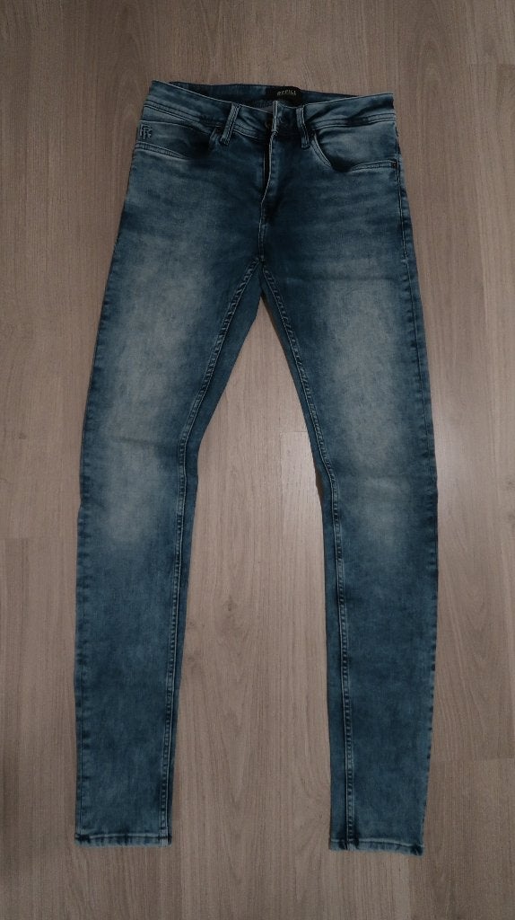 Heren blauwe spijkerbroek, maat 28/34, Blauw, Overige jeansmaten, Nieuw, Refill