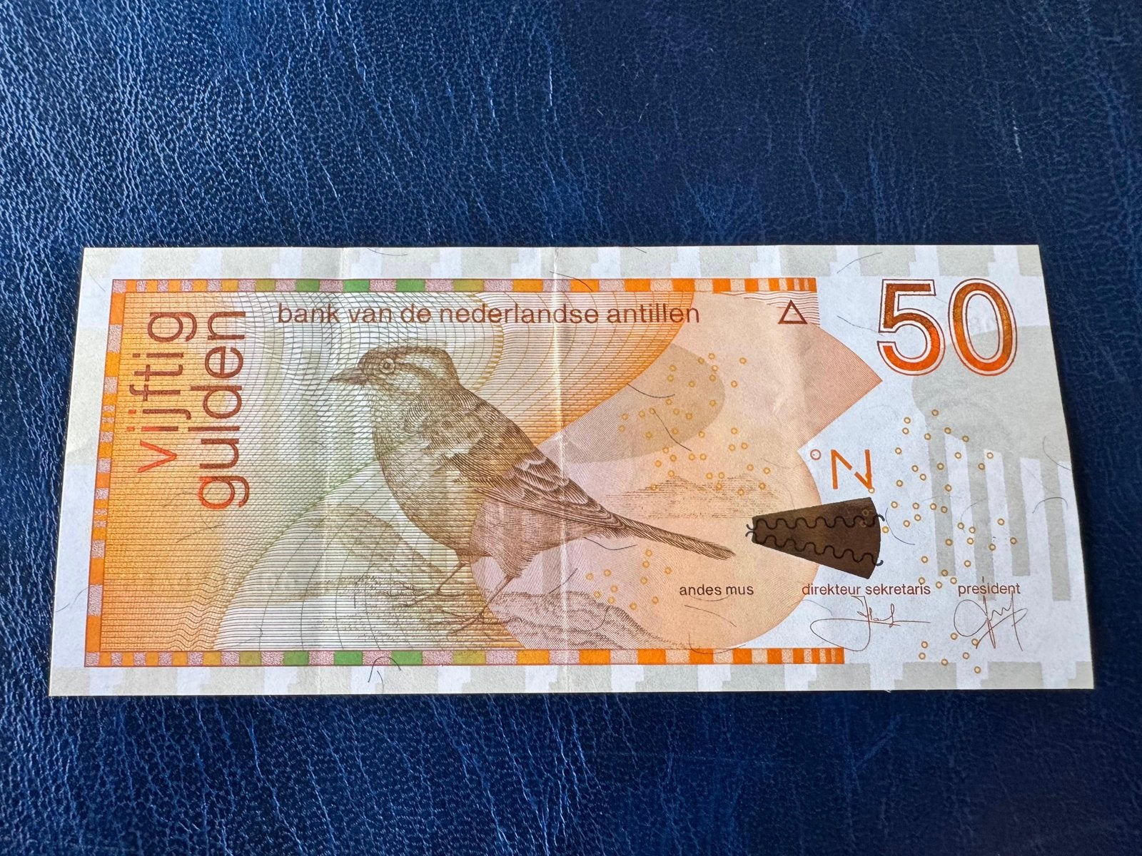 Nederlands Antillen 50 gulden 2006, Postzegels en Munten, Bankbiljetten | Nederland, Ophalen of Verzenden, 50 gulden