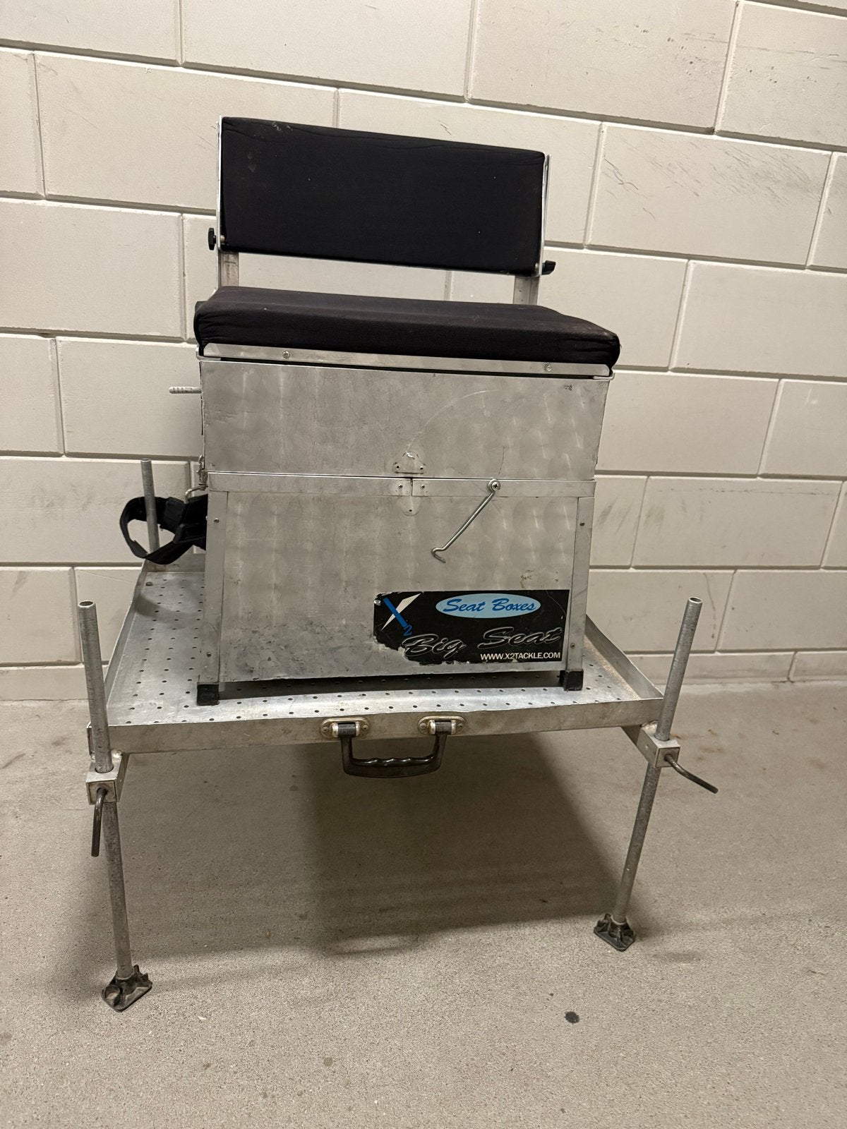 Viskist / Seat Box met plateau - XCTackle Big Squat, Ophalen, Gebruikt, Overige typen