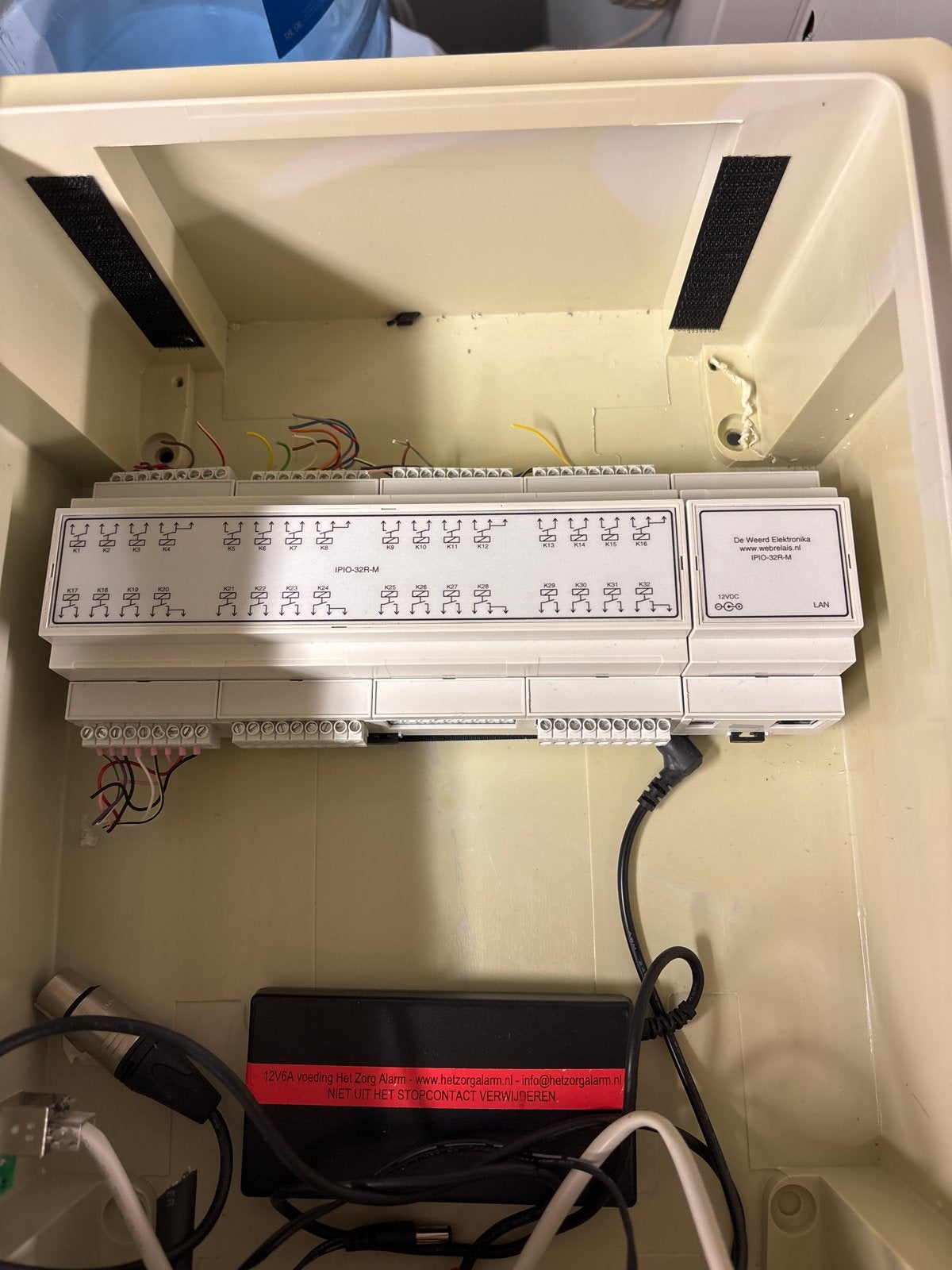 De Weerd Elektronika IPIO-32R-M Internet Module de domotica, Ophalen of Verzenden, Gebruikt