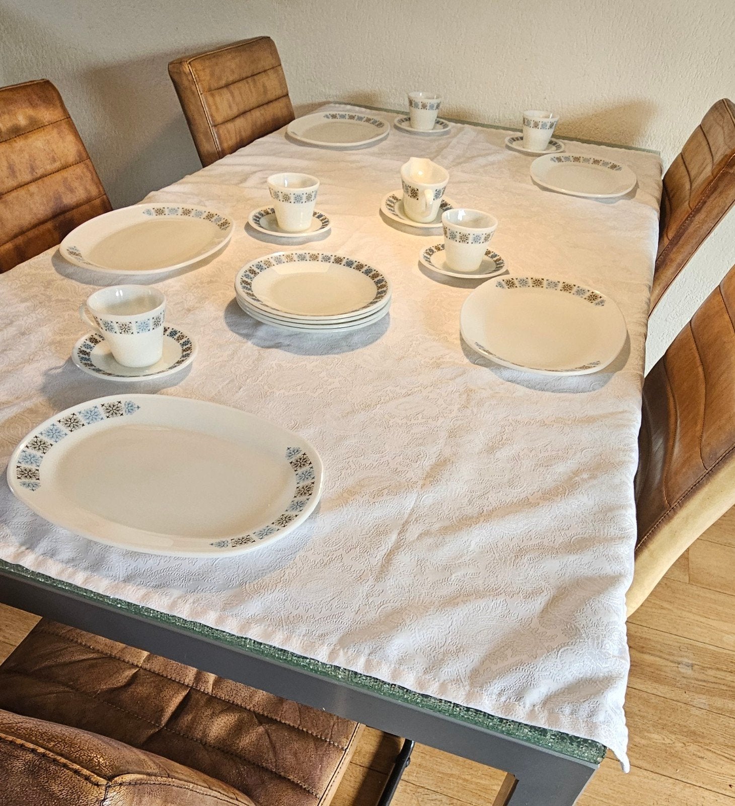 JAJ Pyrex Chelsea jaren60/70, Overige merken, Ophalen of Verzenden, Bord(en), Overige stijlen