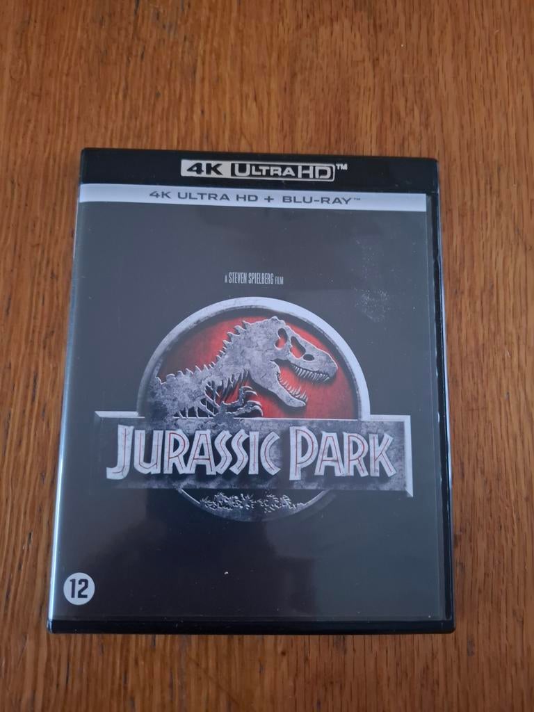 Jurassic Park 4K Ultra HD + Blu-ray, Ophalen of Verzenden, Zo goed als nieuw, Science Fiction en Fantasy
