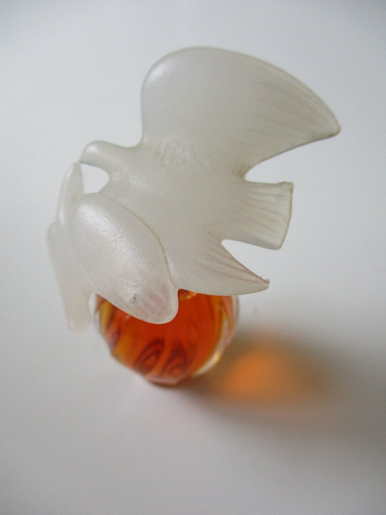 7 Vintage parfumflesjes: o.a.Lalique, Lancôme,, Verzenden, Gebruikt, Parfumfles, Gevuld