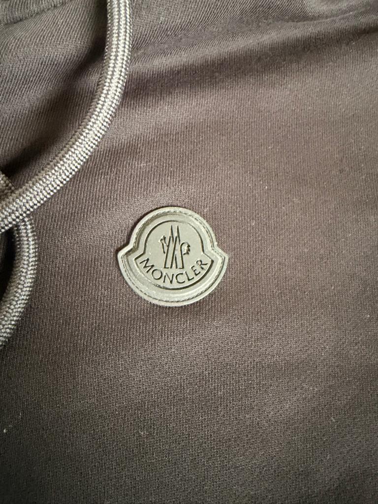 Moncler Zwart Vest Maat L, Ophalen of Verzenden, Zo goed als nieuw, Maat 52/54 (L), Zwart
