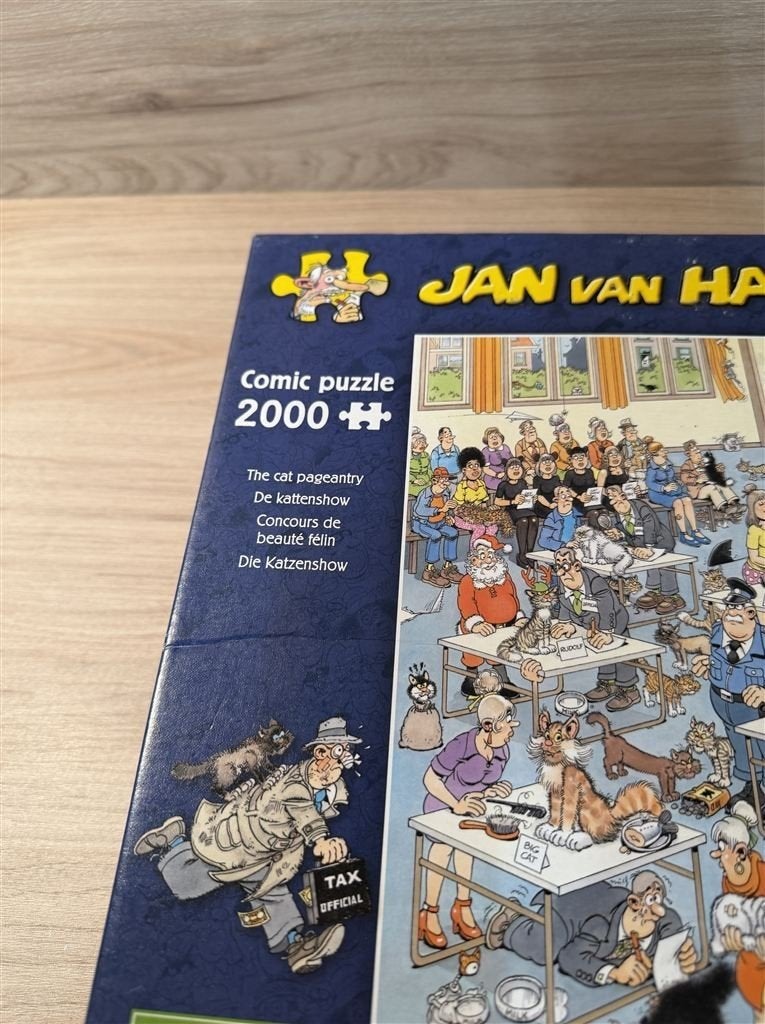 Jan van Haasteren - de kattenshow - 2000 stuks - s6288, Verzenden, 500 t/m 1500 stukjes, Zo goed als nieuw