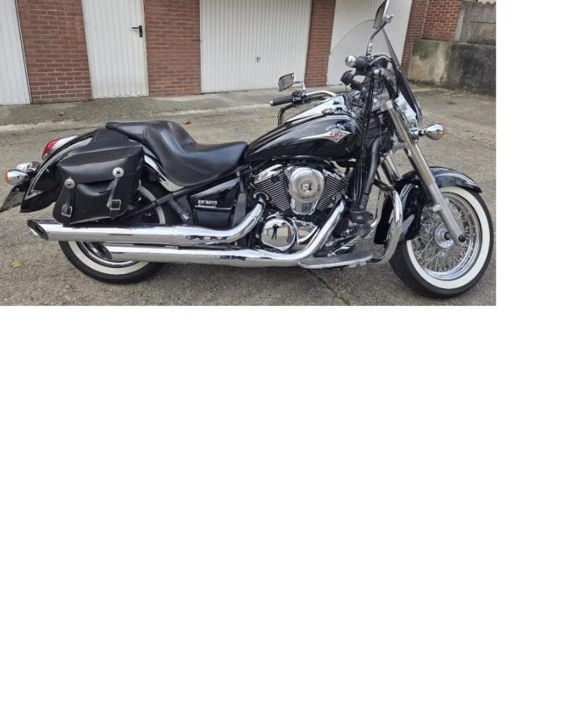 Mooie Kawasaki VN900 Classic, 2 cilinders, Occasion, 900 cc, Particulier