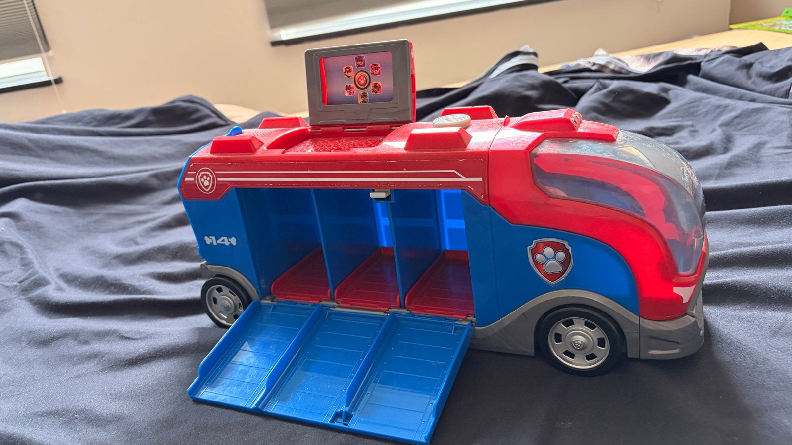 Paw Patrol Bus - Uitklapbaar Avonturenvoertuig, Kinderen en Baby's, Speelgoed | Speelgoedvoertuigen, Ophalen of Verzenden, Gebruikt