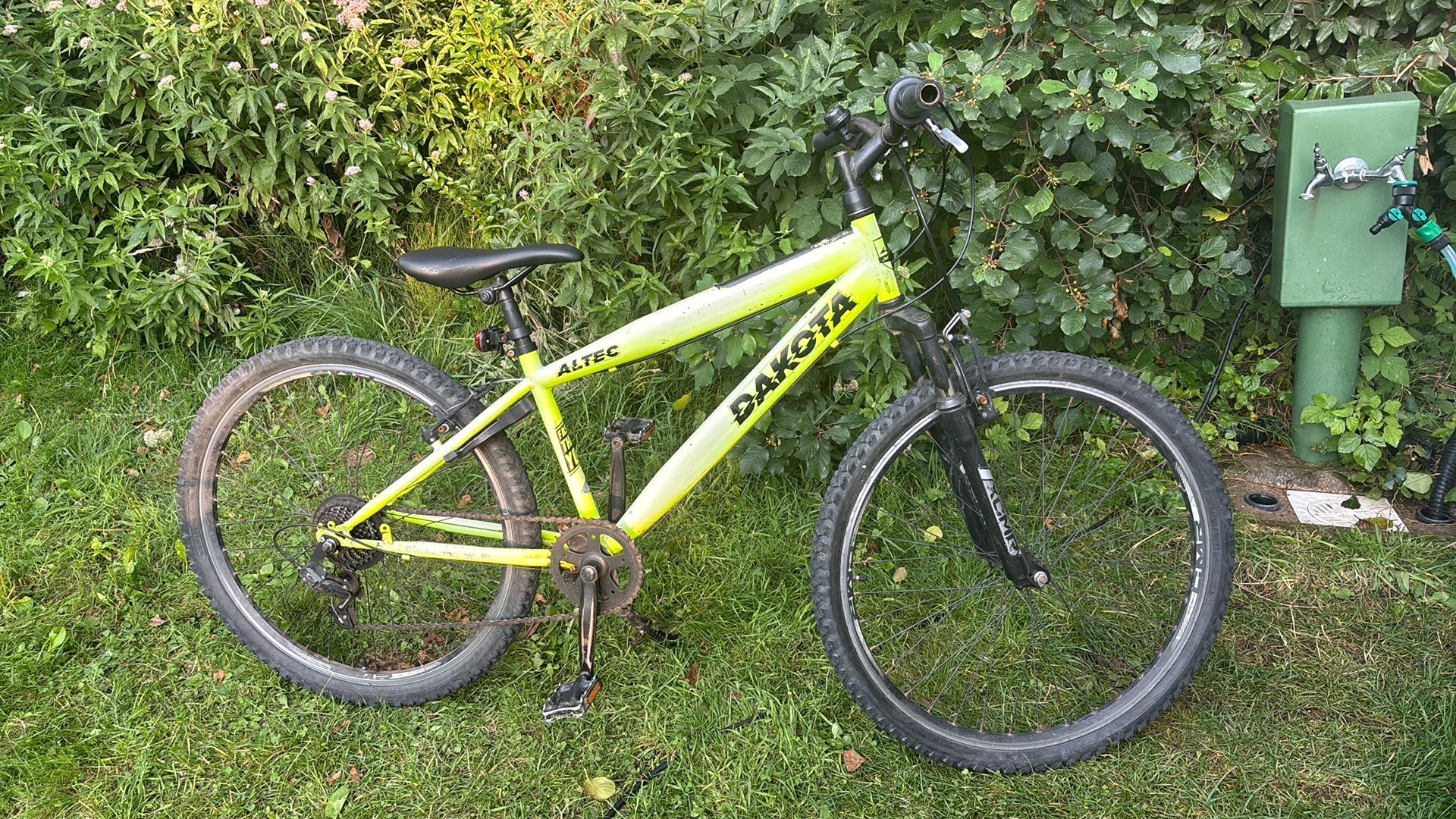 Stoere mountainbike, Ophalen, Gebruikt, Staal, 24 inch of meer