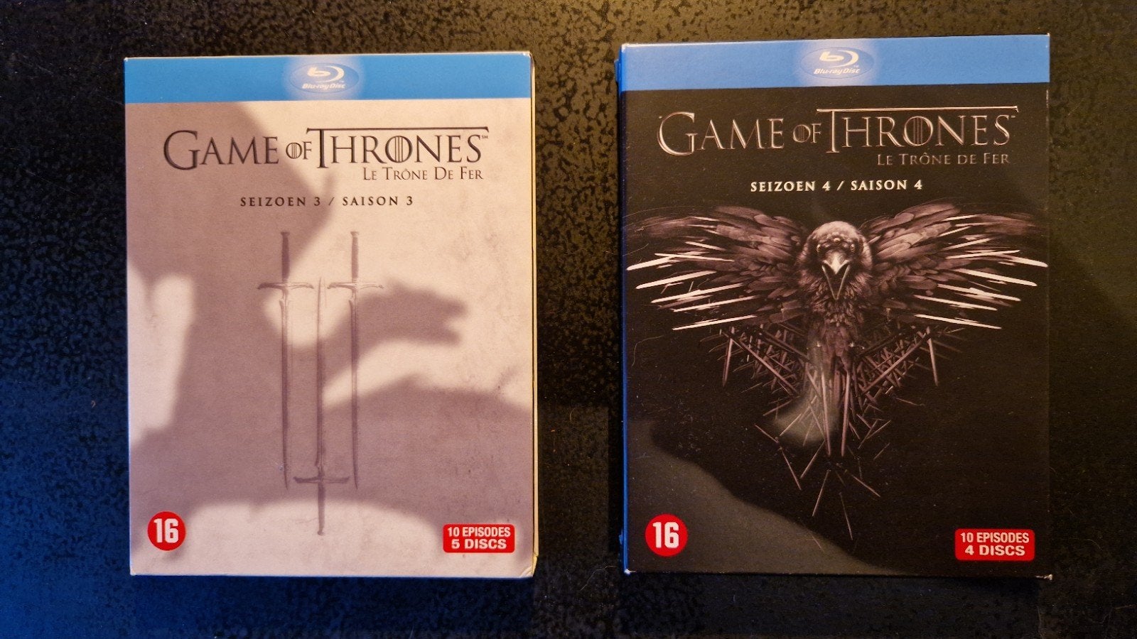 Game of Thrones Seizoen 3 & 4 Blu-ray Boxset, Cd's en Dvd's, Blu-ray, Zo goed als nieuw, Tv en Series, Boxset, Ophalen of Verzenden