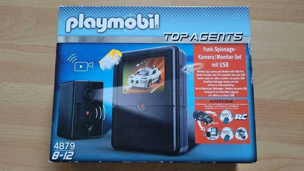 Playmobil Spycam 4879 camera Top Agents, Ophalen of Verzenden, Nieuw, Complete set
